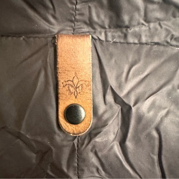 Mackage Black down jacket zip off sleeves convert to vest medium coat - Picture 8 of 12